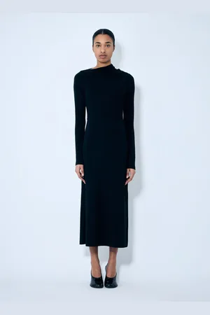 Totême Draped Jersey Dress - Woman Dresses S