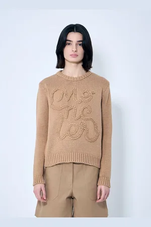 Moncler Logo Embroidered Sweater - Woman Knitwear S