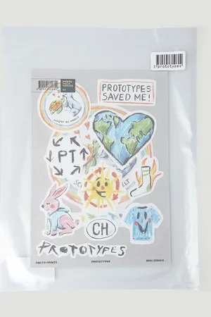 PROTOTYPES Proto Prints 01 Stickers Cute - Tech One Size