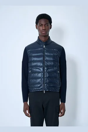 Moncler Quilted Cardigan - Man Knitwear M