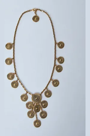 Saint Laurent Metal Charm Necklace - Woman Jewellery One Size
