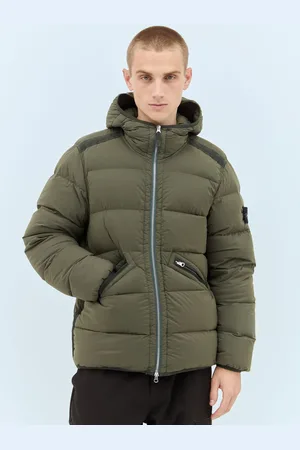 Stone Island Hooded Down Jacket - Man Jackets Xxxl