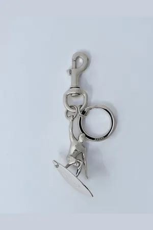 Gucci Engraved Surfer Keyring Charm - Man Keyrings One Size