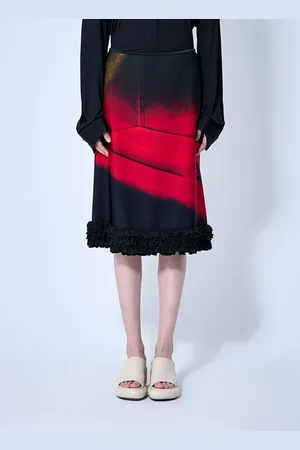 Jil Sander Printed Midi Skirt - Woman Skirts Fr - 38