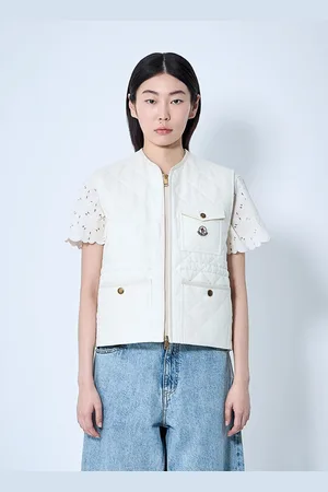 Moncler Vigny Quilted Padded Vest - Woman Jackets 00