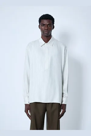 Saint Laurent Striped Tunic Shirt - Man Shirts Eu - 41