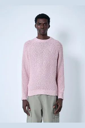 Noah NYC Popcorn Yarn Sweater - Man Knitwear S