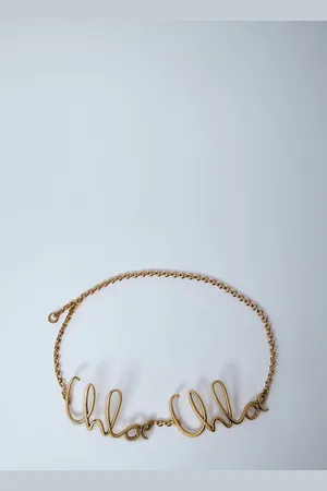 Chloé Logo Motif Iconic Belt - Woman Belts One Size