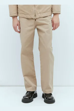 Miu Miu Garment-dyed Gabardine Pants - Man Pants It - 40