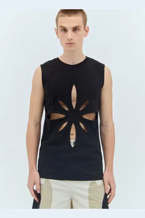 Kusikohc Origami Cut-out Sleeveless Top - Man Tops M