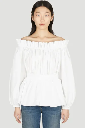 Alexander McQueen Off The Shoulder Top - Woman Tops It - 40
