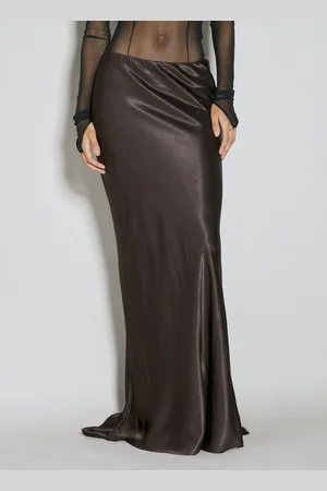 ANN DEMEULEMEESTER Draped Maxi Skirt - Woman Skirts It - 42