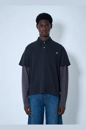 ERL Double Sleeve Polo Shirt - Man Polo Shirts L