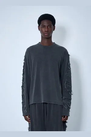 Acne Studios Distressed Logo Motif T-shirt - Man T-shirts M