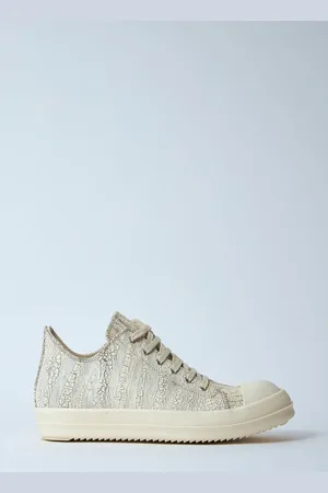 Rick Owens Low-top Coated Sneakers - Man Sneakers Eu - 44