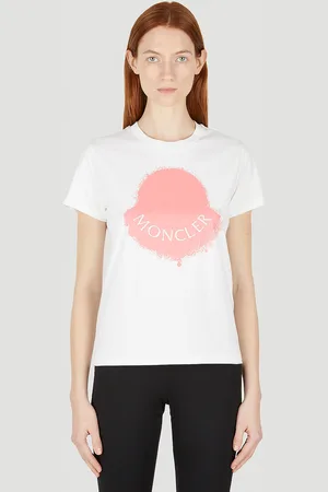 Moncler Logo Motif T-shirt - Woman T-shirts L