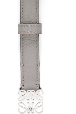 Loewe Women Belts - Luxury Anagram belt in soft grained calfskin and brass for Women