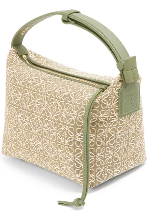 Loewe Women Bags - Luxury Small Cubi bag in Anagram jacquard and calfskin for Women