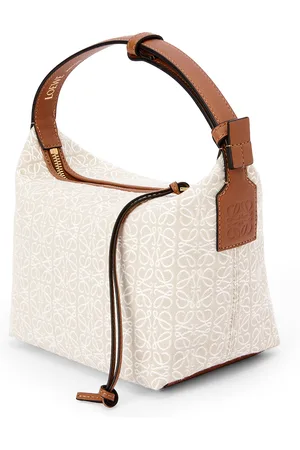 Loewe Women Bags - Luxury Small Cubi bag in Anagram jacquard and calfskin for Women