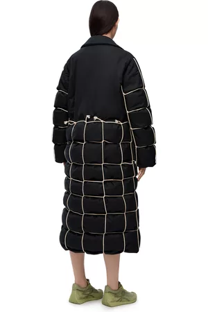 Loewe Women Coats - Luxury Quilted coat in wool for Women