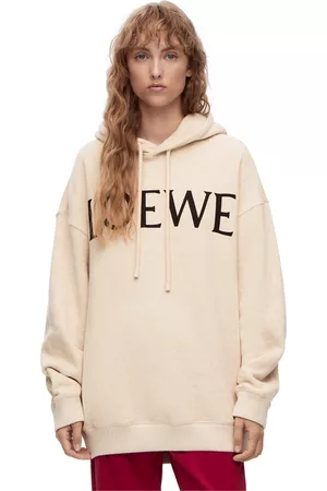 LOEWE - Logo-Embroidered Cotton-Jersey Sweatshirt - Neutrals Loewe