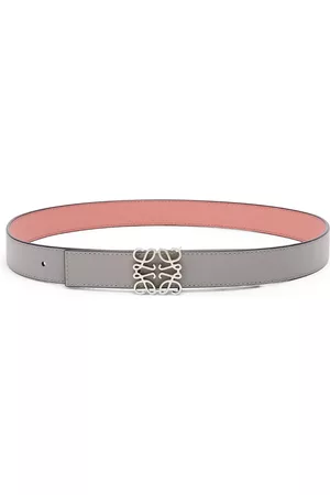 Loewe Women Belts - Luxury Reversible Anagram belt in smooth calfskin for Women