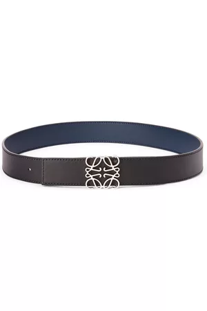 Black Acetate Elastic Belt - Belts