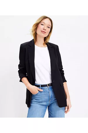 LOFT Women Blazers - Petite Emory Long Modern Blazer