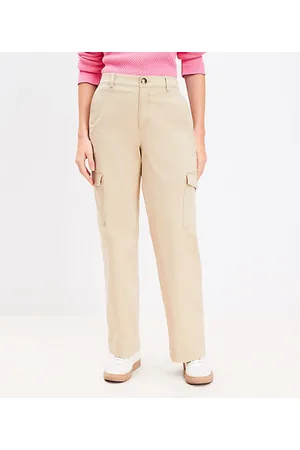 Petite Palmer Wide Leg Pants in Twill