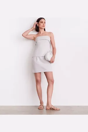 LOFT Versa Pure Spun Foldover Strapless Top