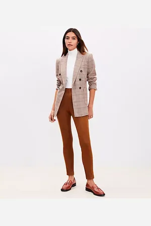 LOFT Petite Faux Suede Leggings