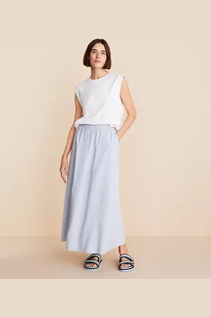 LOFT Lou & Grey Wanderweave Maxi Pocket Skirt