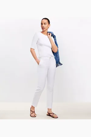 LOFT Petite Monroe Slim Chino Pants