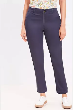 LOFT Curvy Monroe Slim Chino Pants