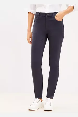 LOFT Five Pocket Skinny Pants in Sateen