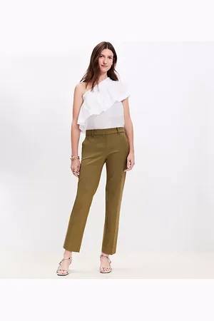 LOFT Riviera Slim Pants in Doubleweave