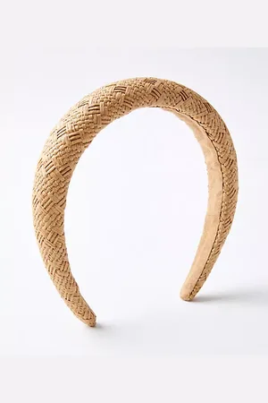 LOFT Raffia Puff Headband