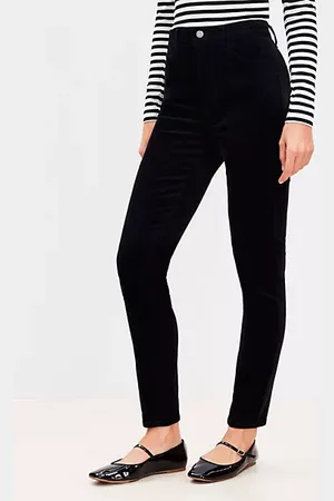 LOFT Curvy Skinny Pants in Corduroy