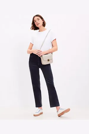 LOFT Straight Corduroy Pants