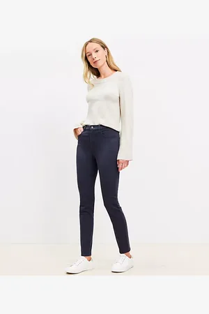 LOFT Five Pocket Skinny Pants in Twill