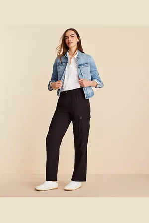LOFT Lou & Grey Wanderweave Cargo Pants