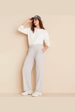 LOFT Lou & Grey Wanderweave Wide Leg Trousers
