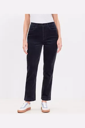 LOFT Curvy Straight Corduroy Pants