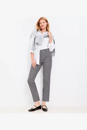 LOFT Riviera Slim Pants in Stripe