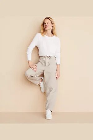 LOFT Lou & Grey Barrel Utility Pants