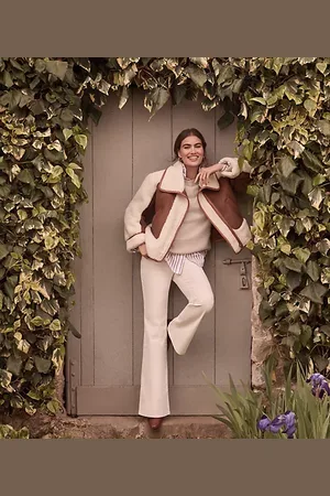 LOFT Slim Flare Pants in Corduroy