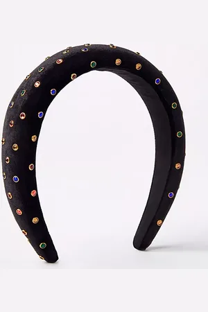 LOFT Rainbow Sparkle Puff Headband