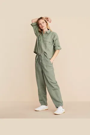 LOFT Lou & Grey Barrel Utility Pants