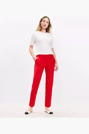 LOFT Riviera Slim Pants in Doubleweave