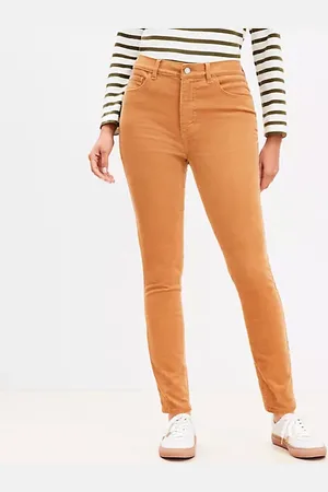 LOFT Curvy Skinny Pants in Corduroy
